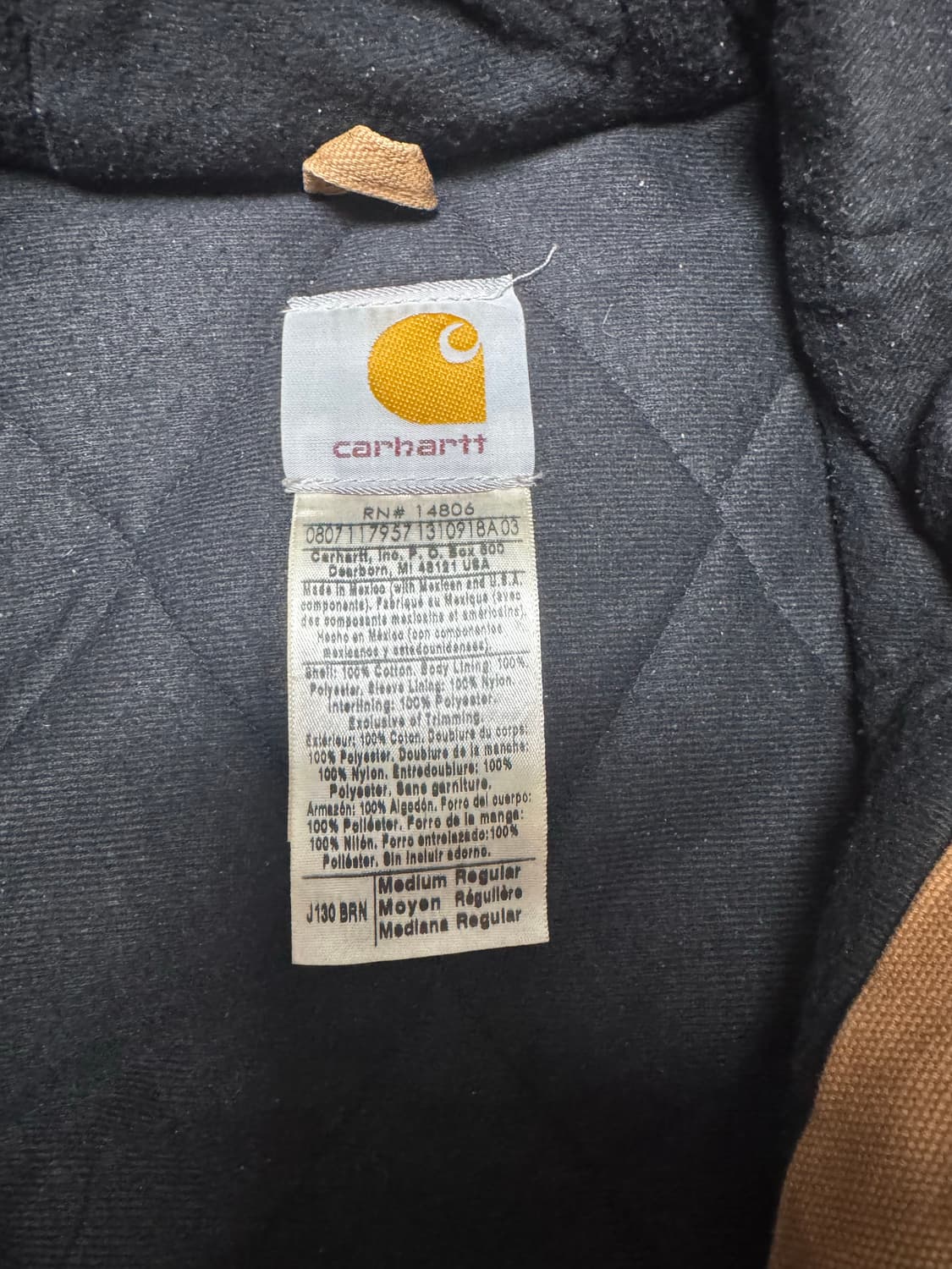 90-00s 칼하트 덕 액티브 자켓 m사이즈 j130 상품이미지3