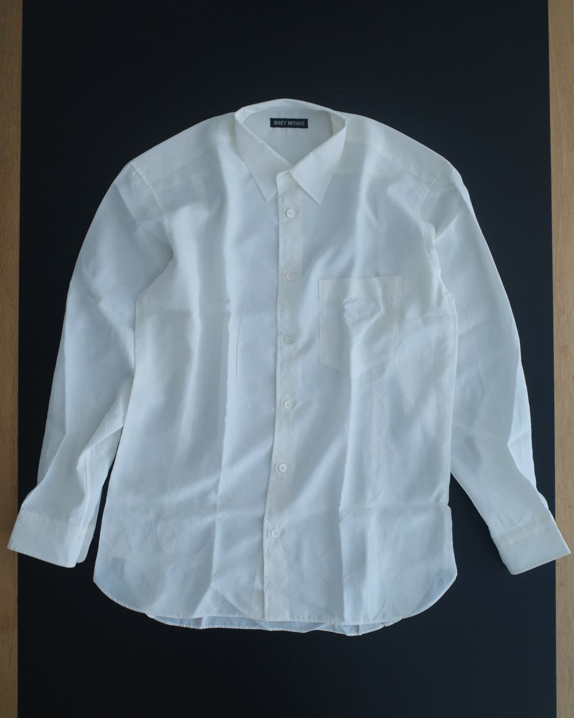 이세이미야케 도트 화이트 셔츠 상품이미지1