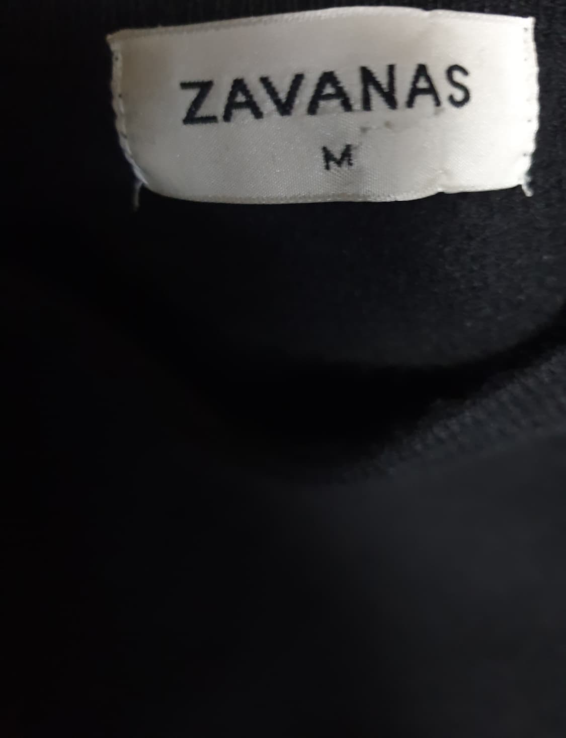 자바나스 캐시나일론 혼방 울 스웨터 블랙 (M) 상품이미지2