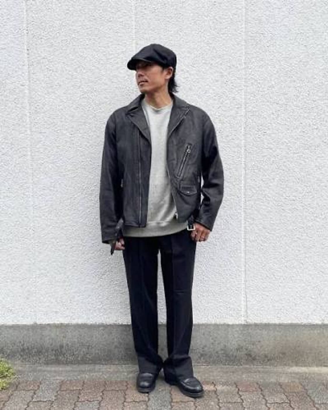 Old joe patina horse hide rider jacket 상품이미지4