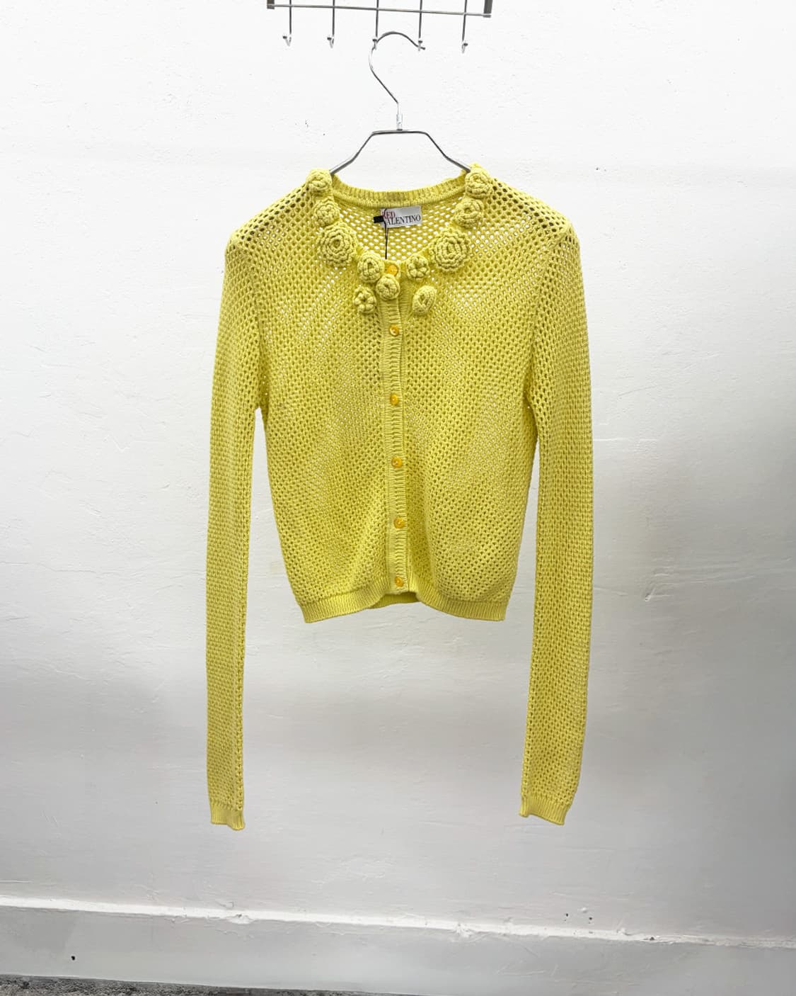 레드 발렌티노 2012S/S 플로럴 아플리케 네트 가디건 상품이미지1