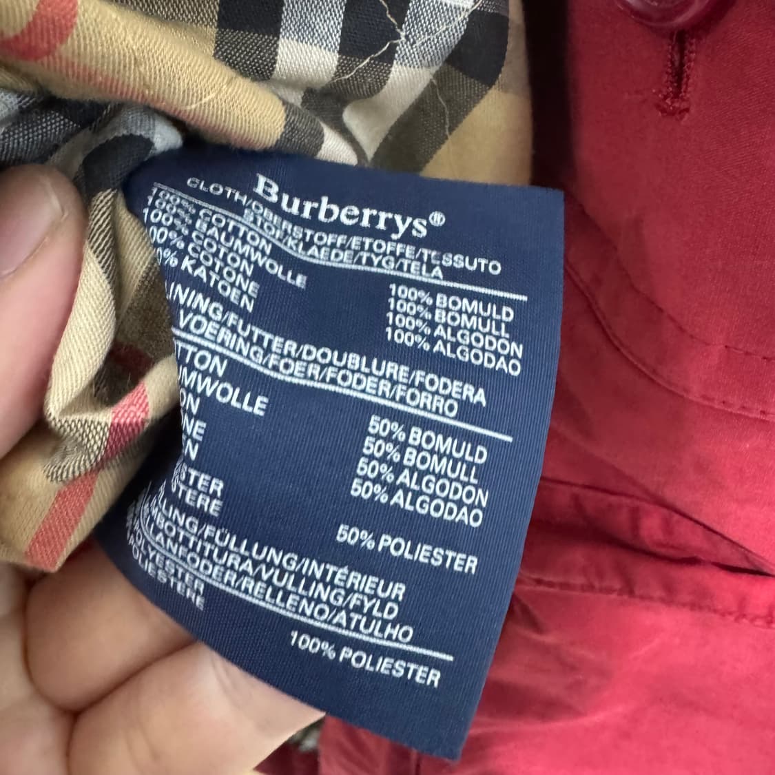 버버리 자켓 상품이미지4