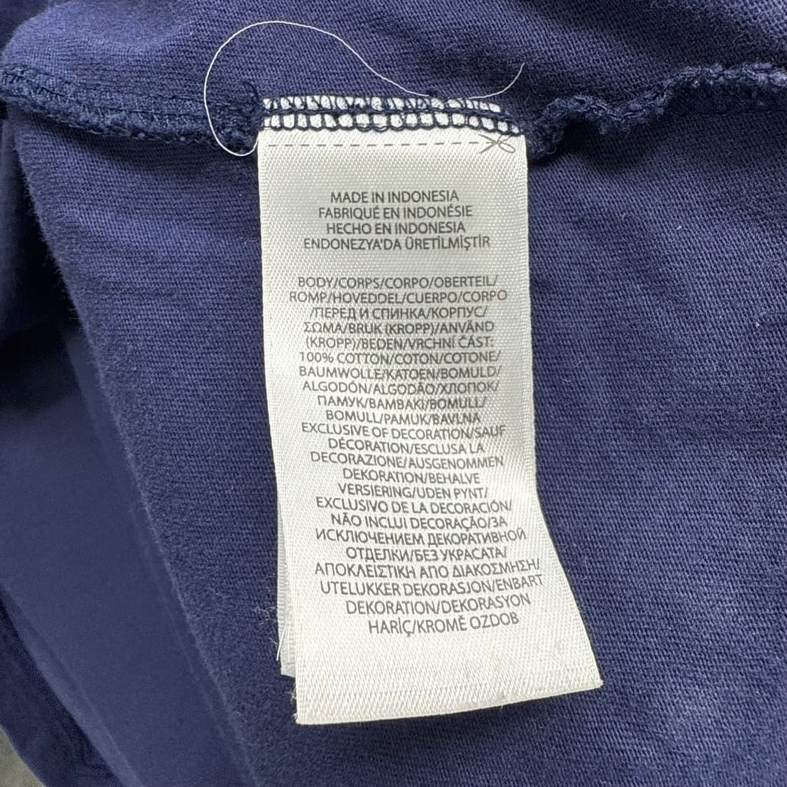 [L] 폴로 빅포니 네이비 반팔 티셔츠 상품이미지6