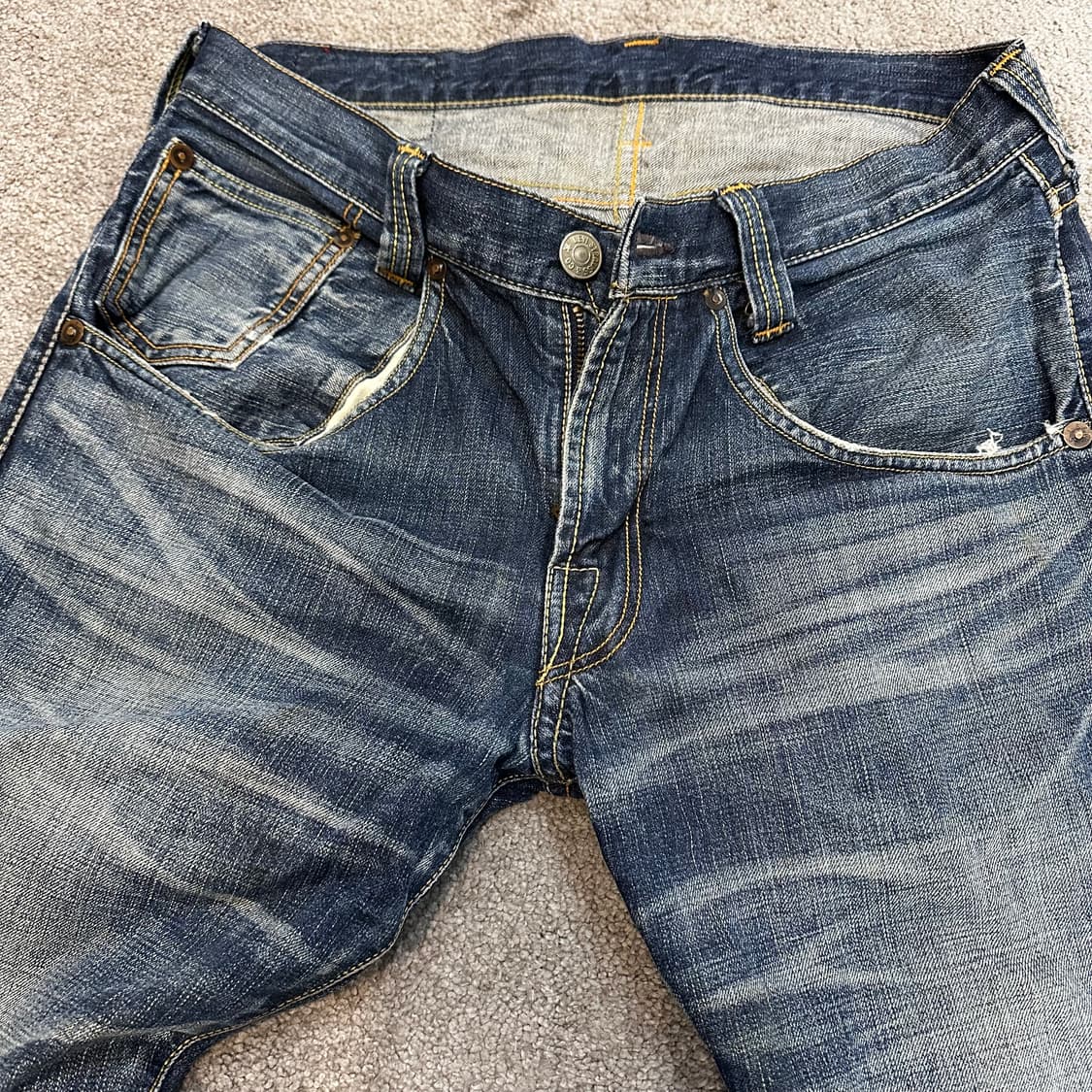 리바이스505 레귤러 스트레이트 빈티지 데님(34) 상품이미지3