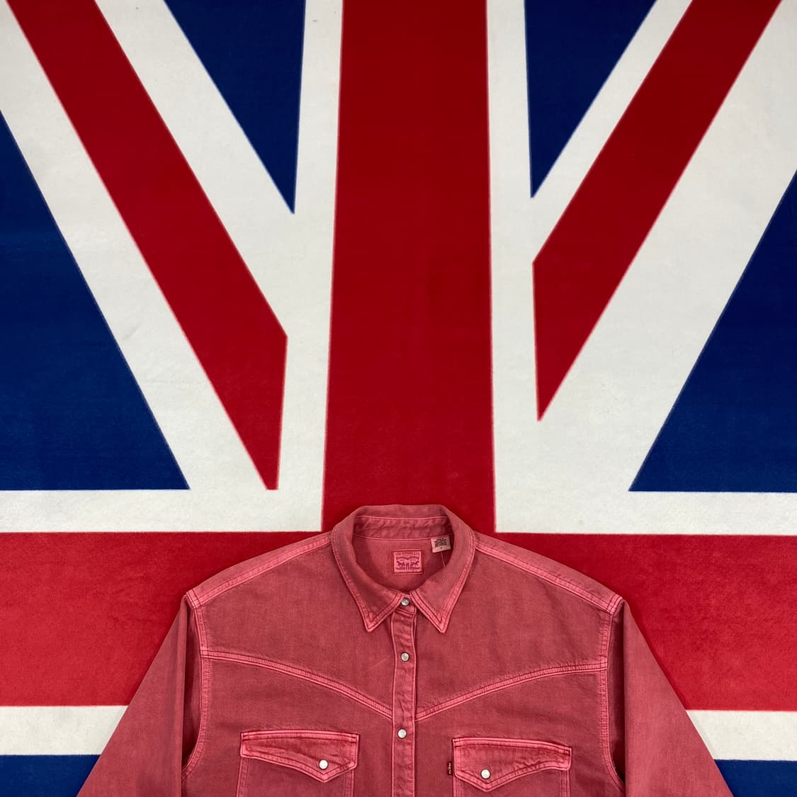 리바이스 데님셔츠 여성 M 실측 공용L -XL  상품이미지2