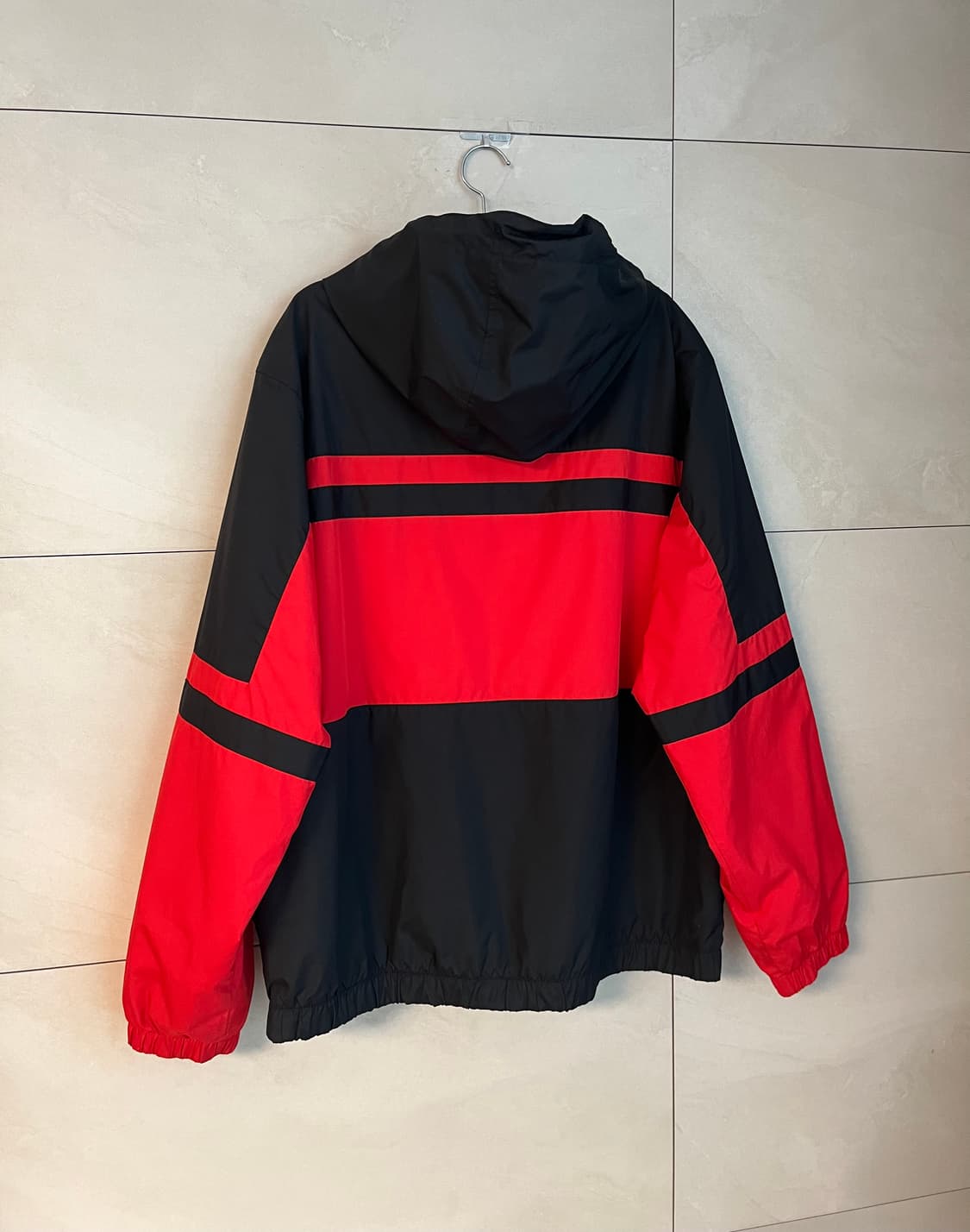 [XL] 나이키 NSW 에어 우븐 아노락 바람막이 레드 블랙 상품이미지4