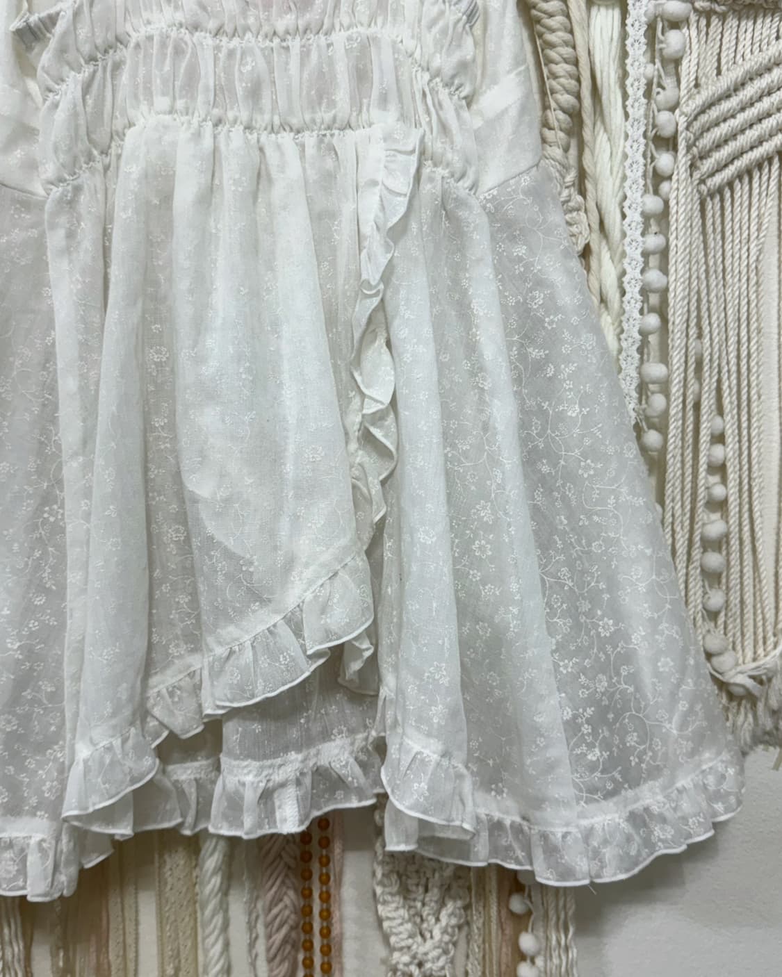 Liz Lisa Pure White Cotton Sleeveless 상품이미지6