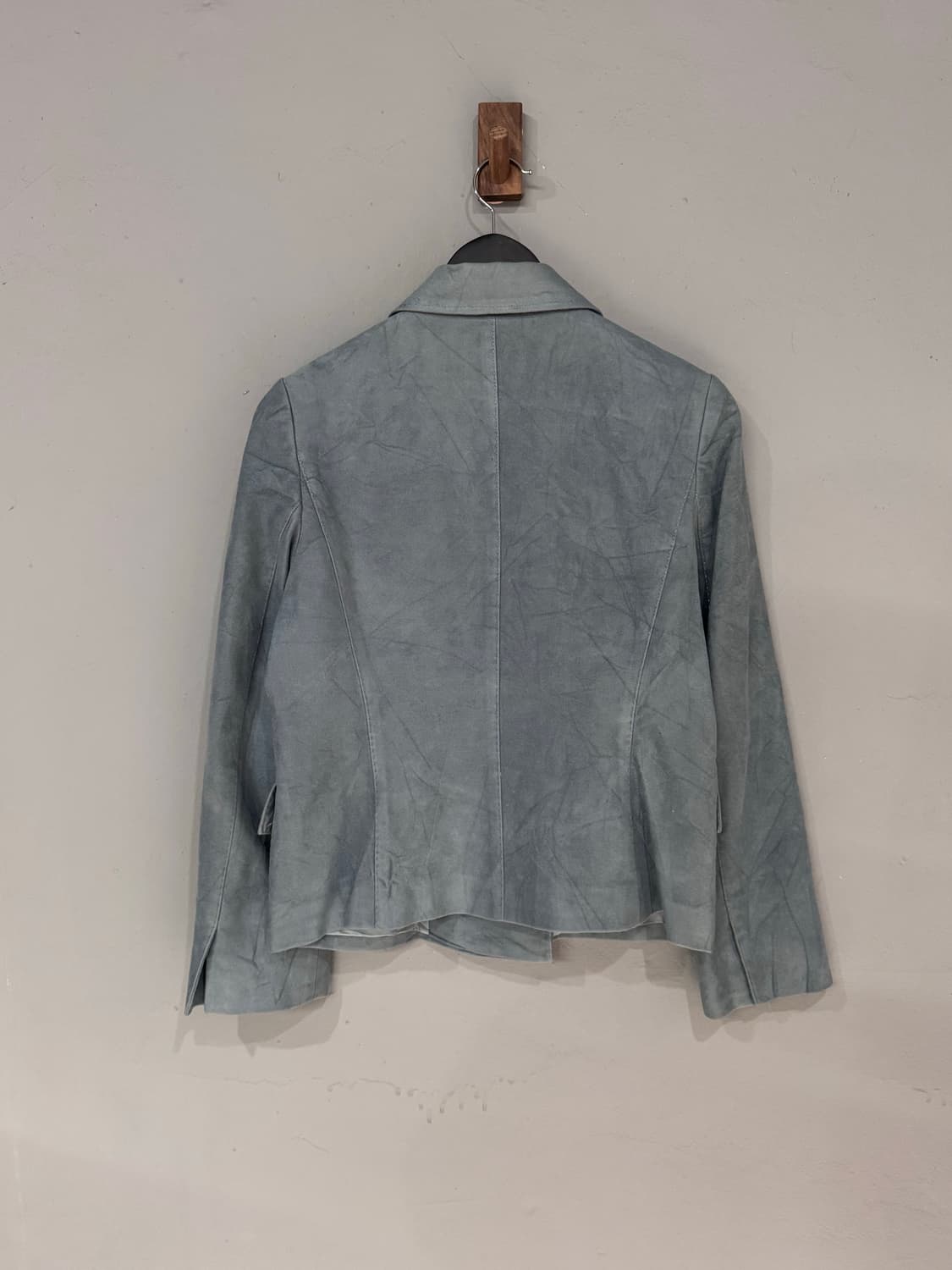 Lanvin 랑방 컬렉션 더블 스웨이드 가죽자켓 상품이미지7
