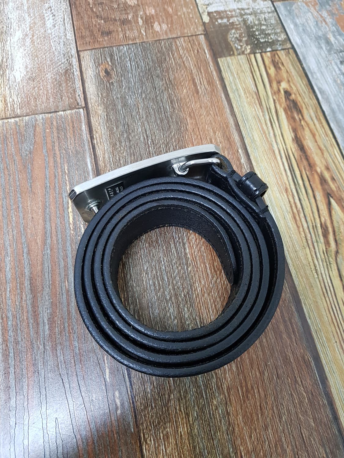 [정품] Dsquared 디스퀘어드 블랙 가죽 벨트 상품이미지3