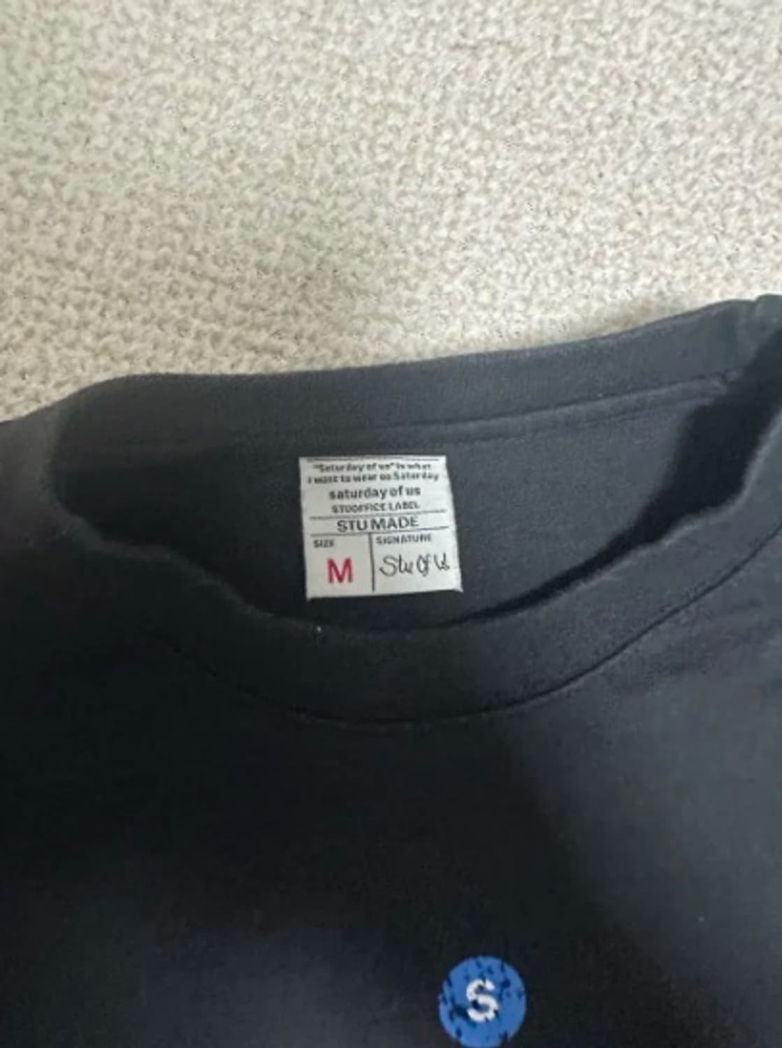 [M] STU 23SS 뱅크 티셔츠 STU OFFICE 상품이미지2
