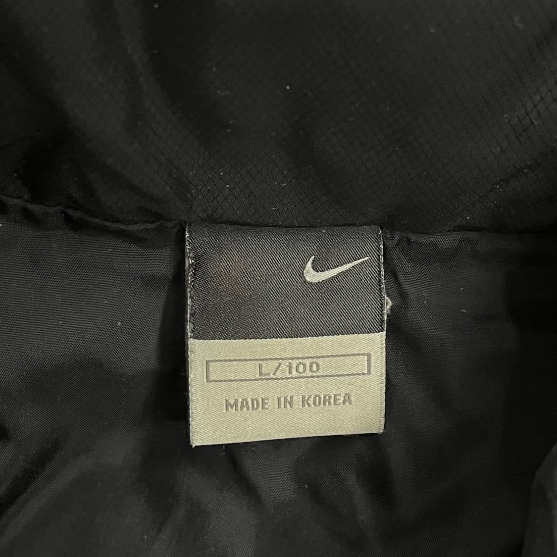 [정품/L] 나이키 맨유 패딩 블랙 b14 상품이미지5