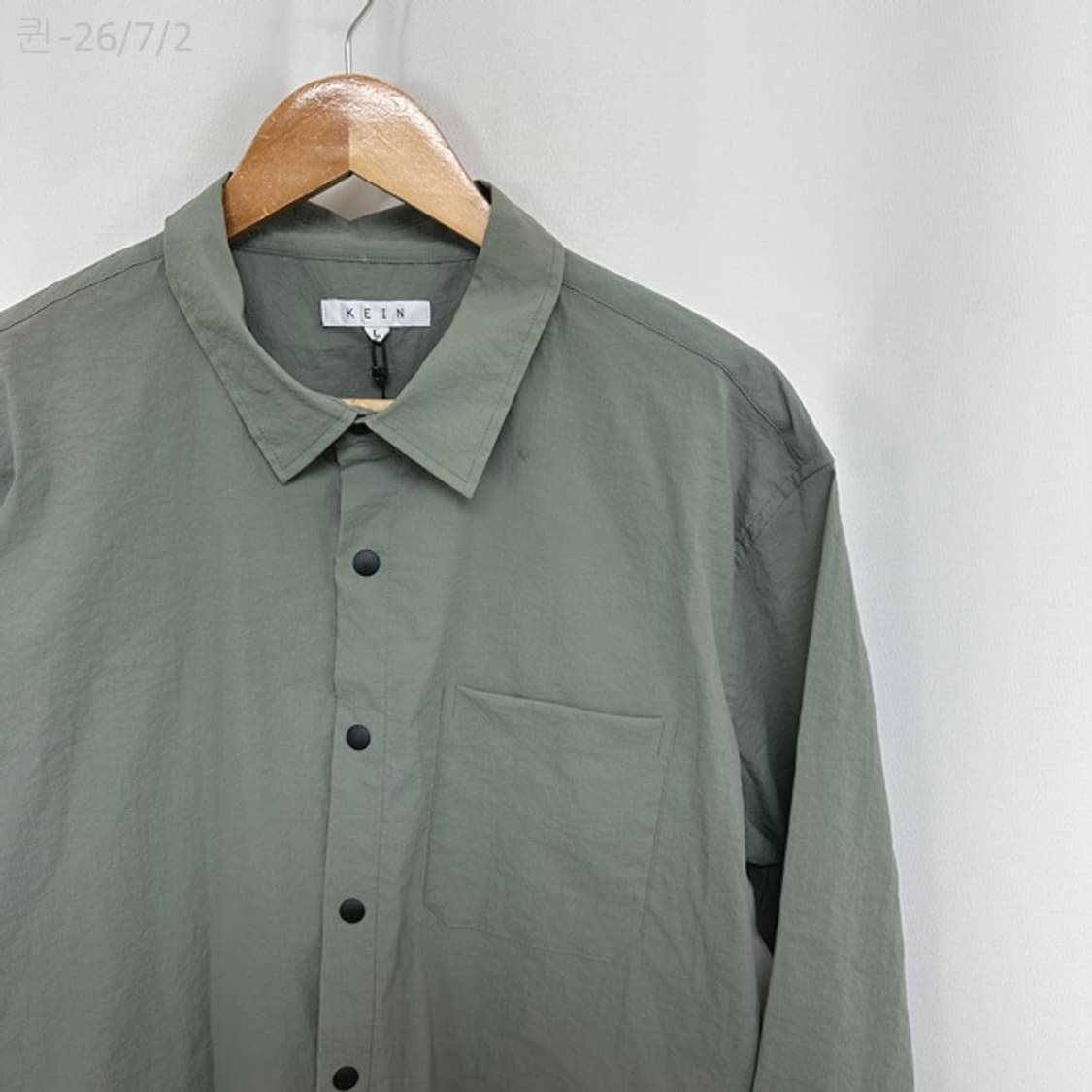KEIN 남자 나일론 남방 셔츠 L (105-110)미착용  /퀸 상품이미지2