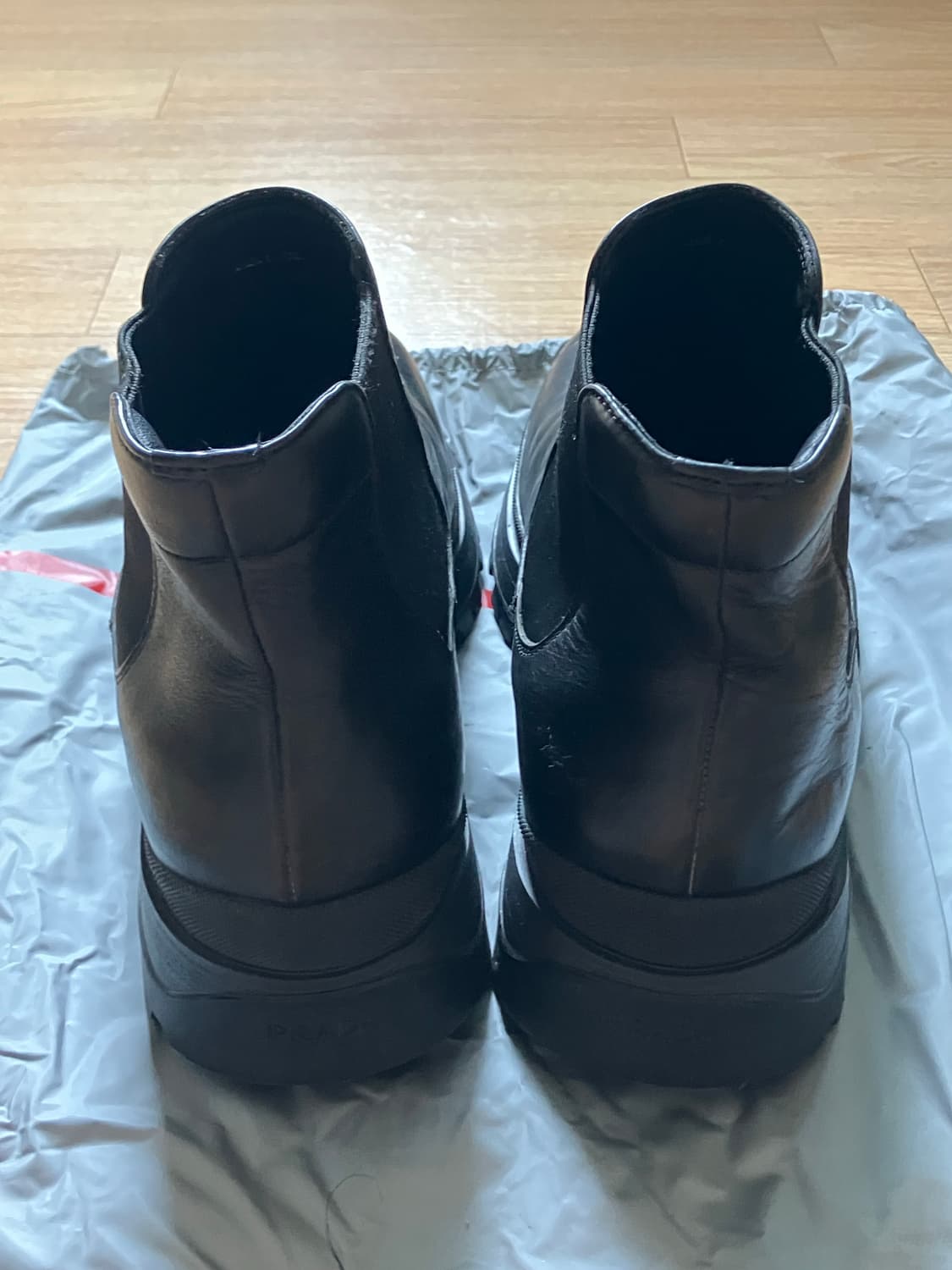 00s 프라다 스포츠 코만도솔 첼시부츠 상품이미지2