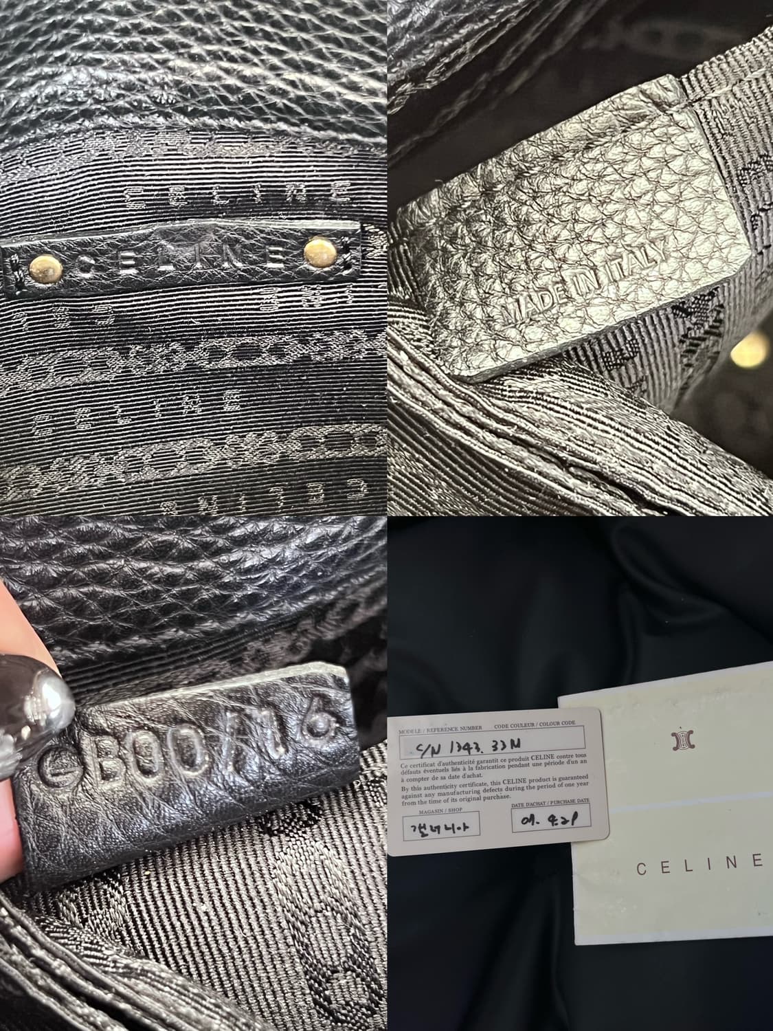 셀린느 Y2K 마카담 스터드 숄더백 상품이미지10