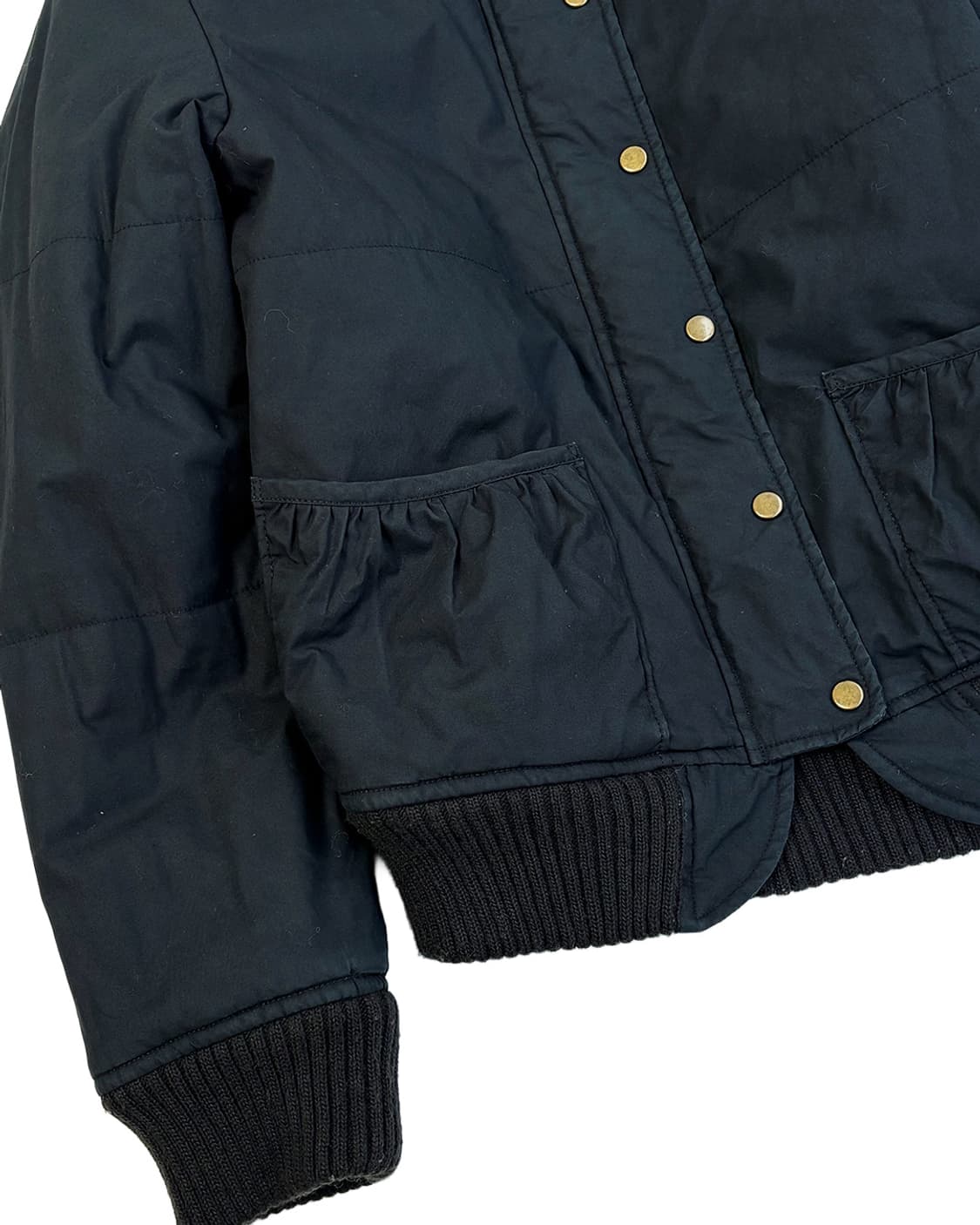 francaise pocket shirring crop jumper 상품이미지5