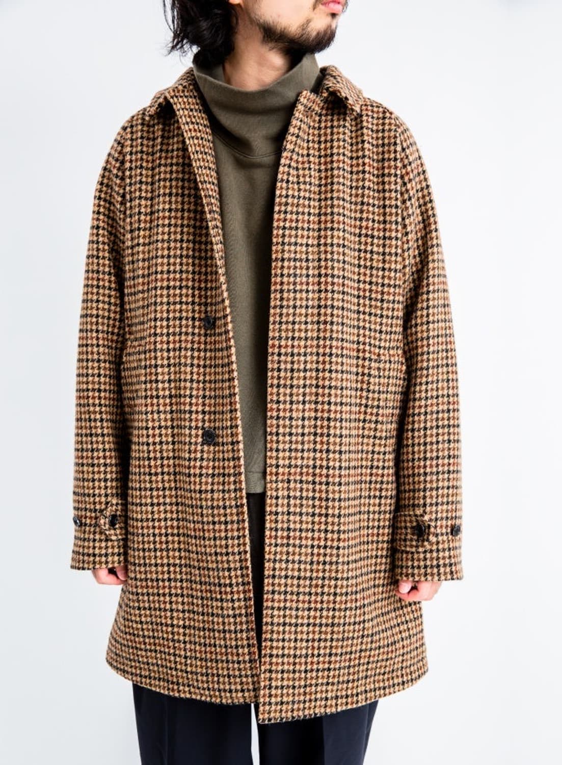 빔즈플러스 해리스트위드 발마칸 코트 XL 드레익스 상품이미지7