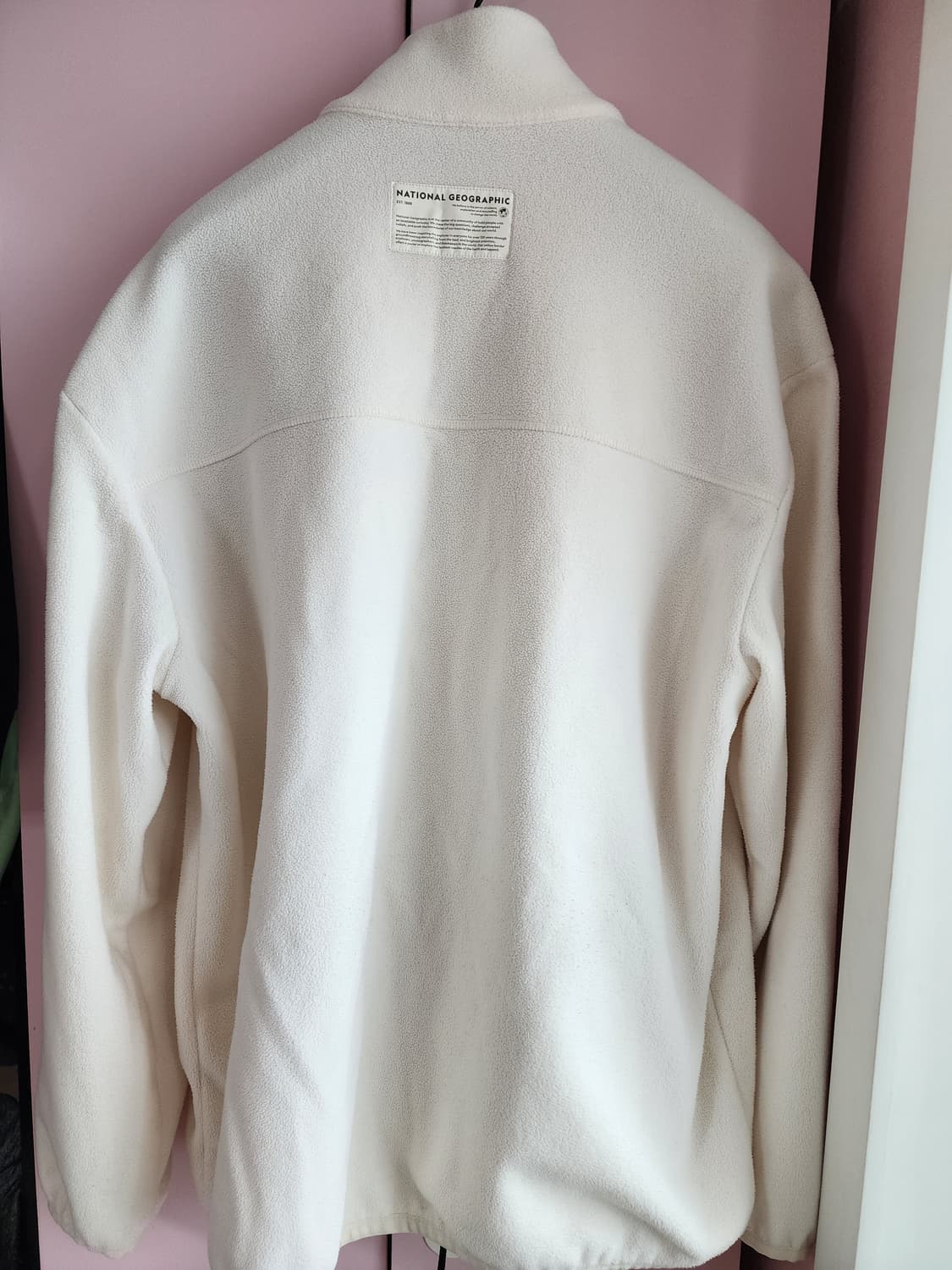 내셔널지오그래픽 아이보리 후리스 팜. XXL(105~110) 뽀글이 자켓 상품이미지2
