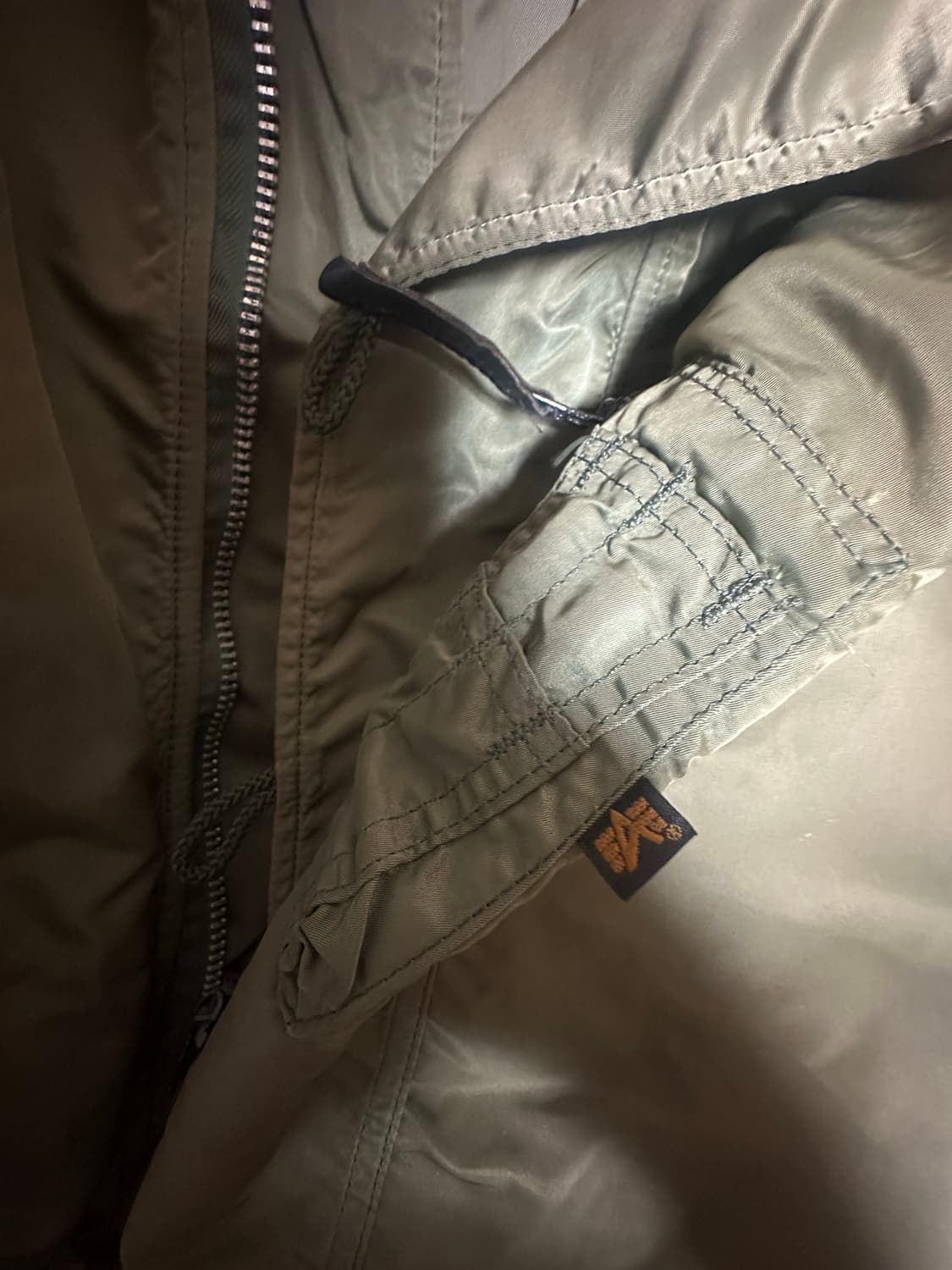 알파인더스토리 90s n-3b 빈티지 파카 자켓 L 상품이미지2