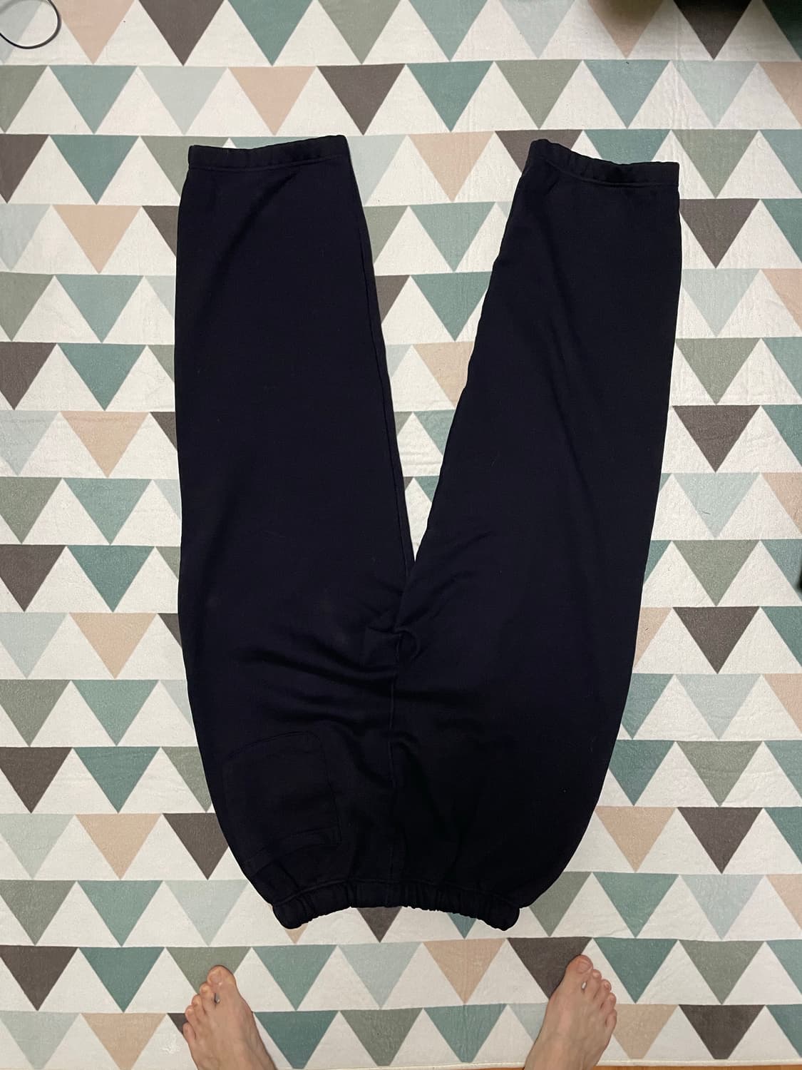 토마스모어 미드웨이트 스웻팬츠 차콜 네이비 상품이미지2