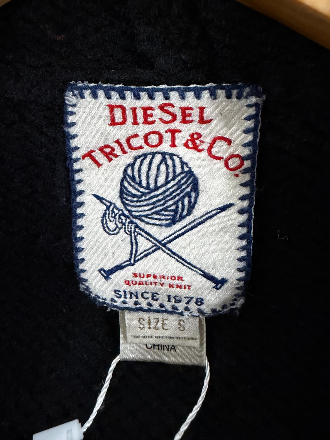 디젤 더플 후드 집업 니트 자켓 상품이미지6