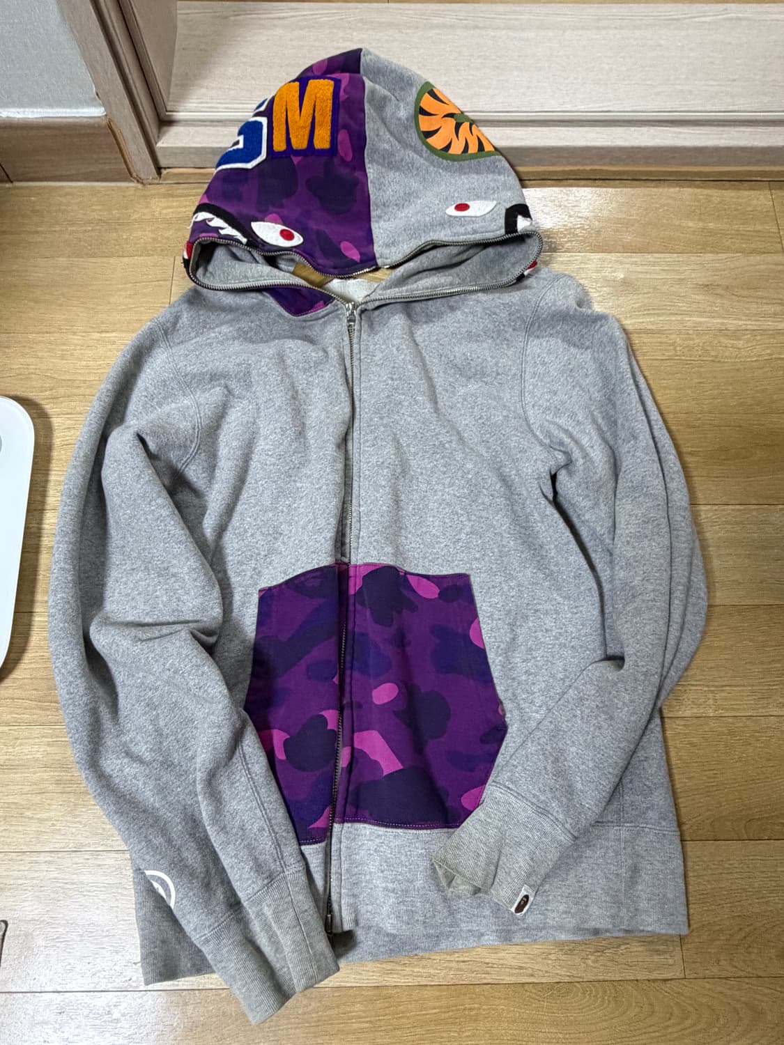 베이프후드집업 L 상품이미지1