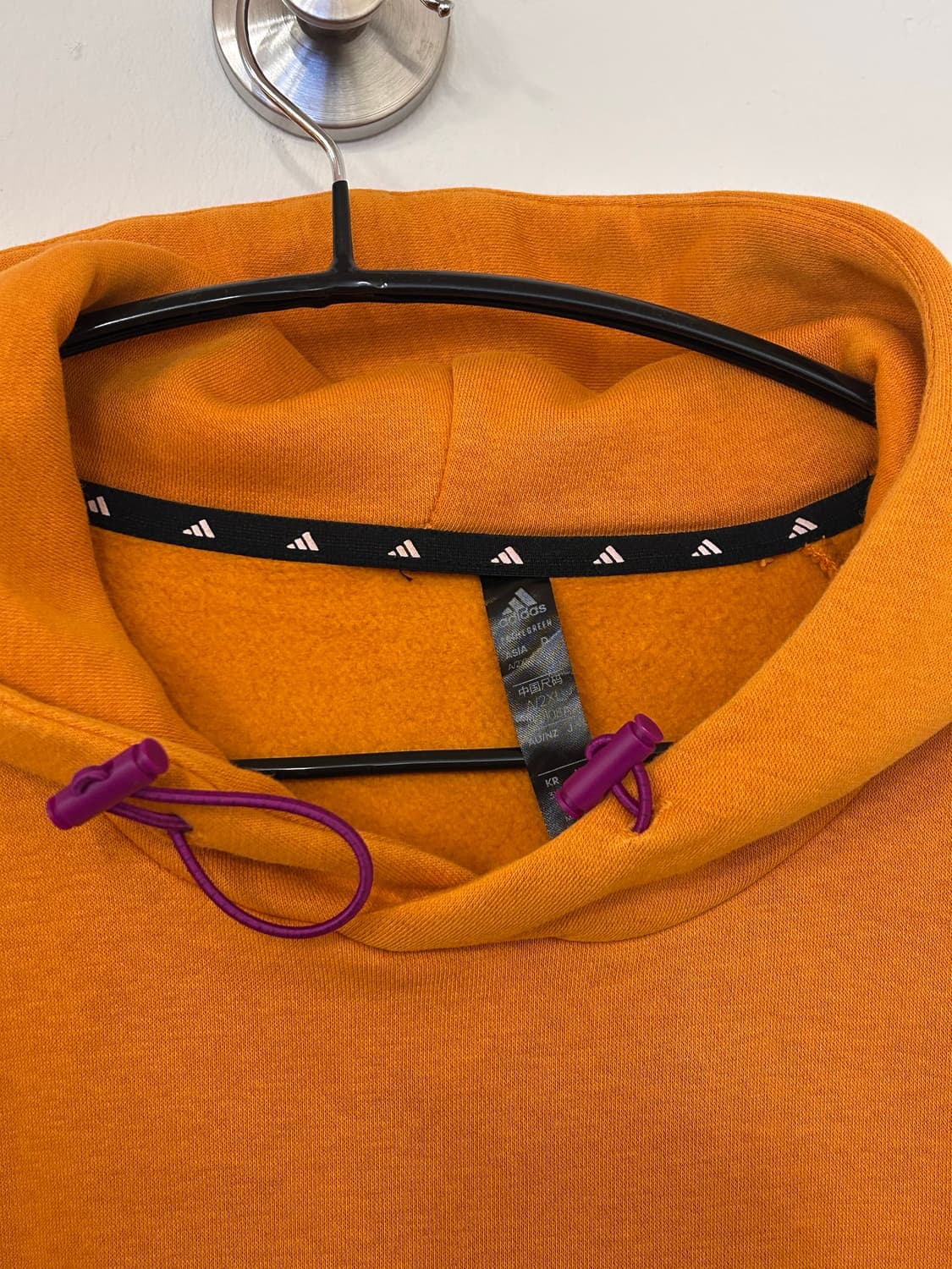 아디다스 오렌지 후드티 3XL 상품이미지3