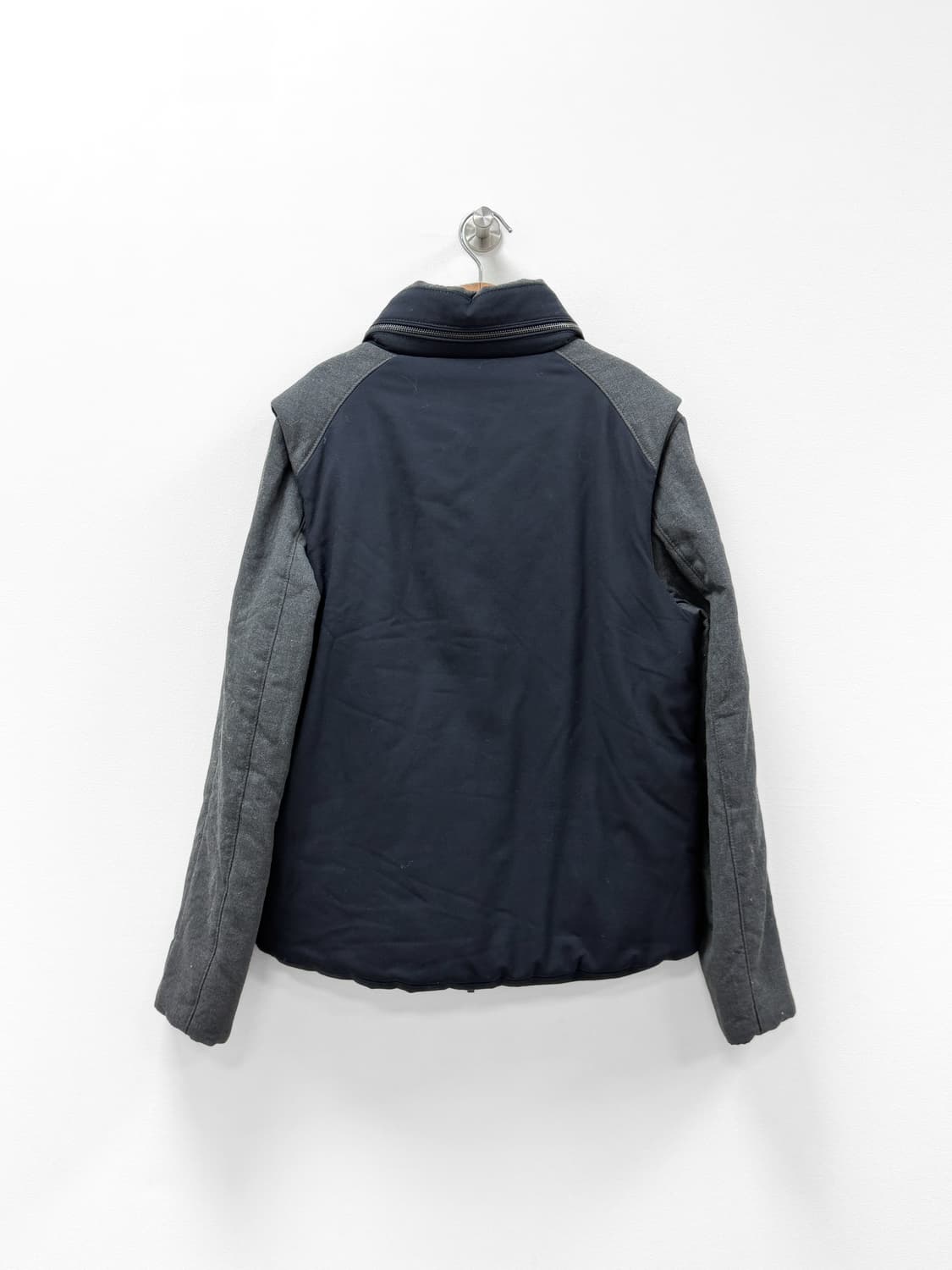 아르마니 디테쳐블 패디드 하이넥 자켓 상품이미지3