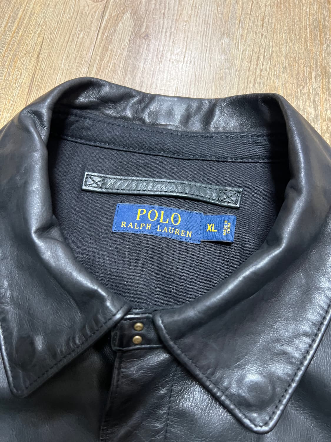 택포65) 폴로 랄프로렌 A-2자켓 카우하이드 XL 소가죽 a2 상품이미지4