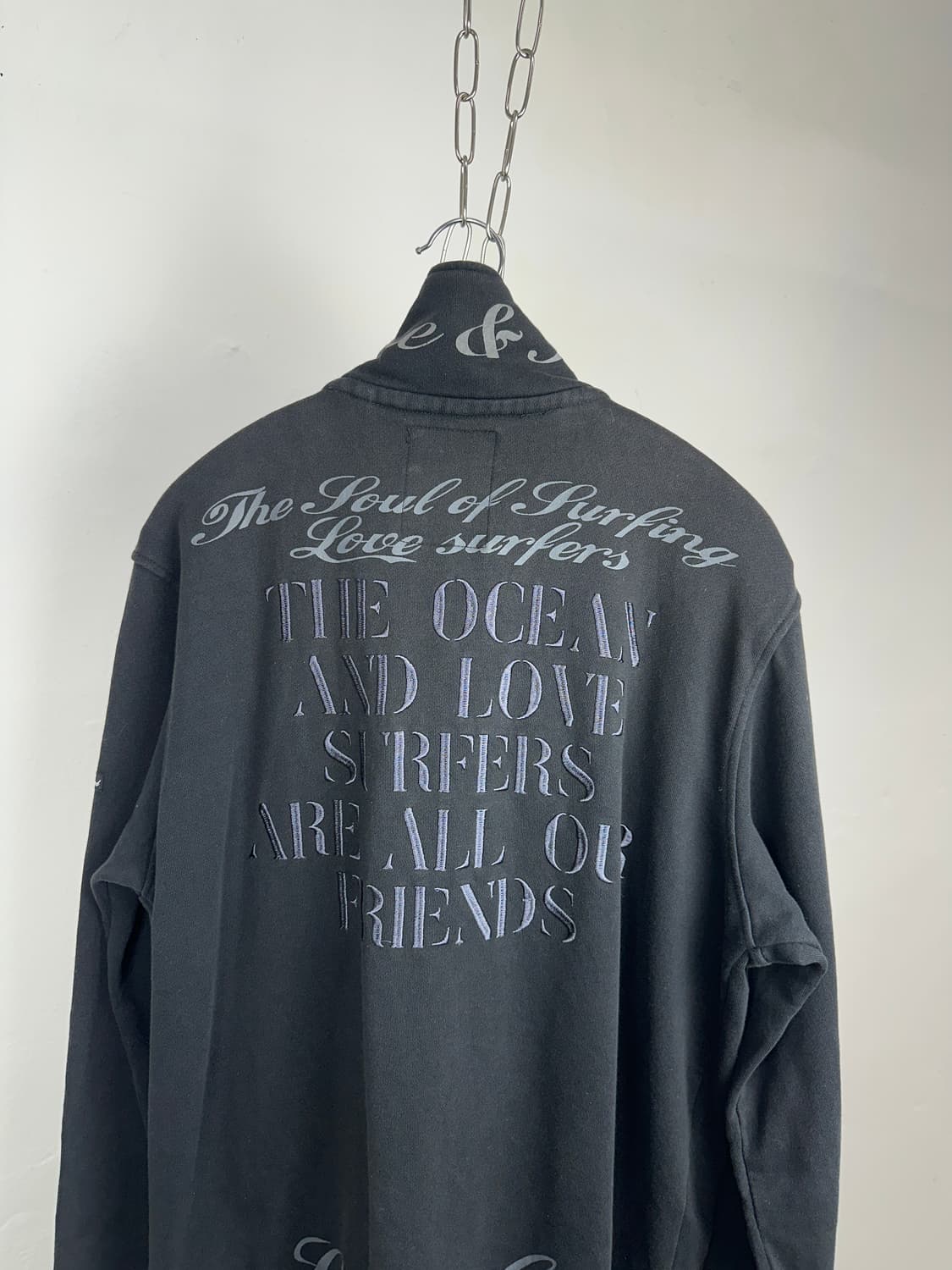 Beach Sound punk lettering zip up 상품이미지8