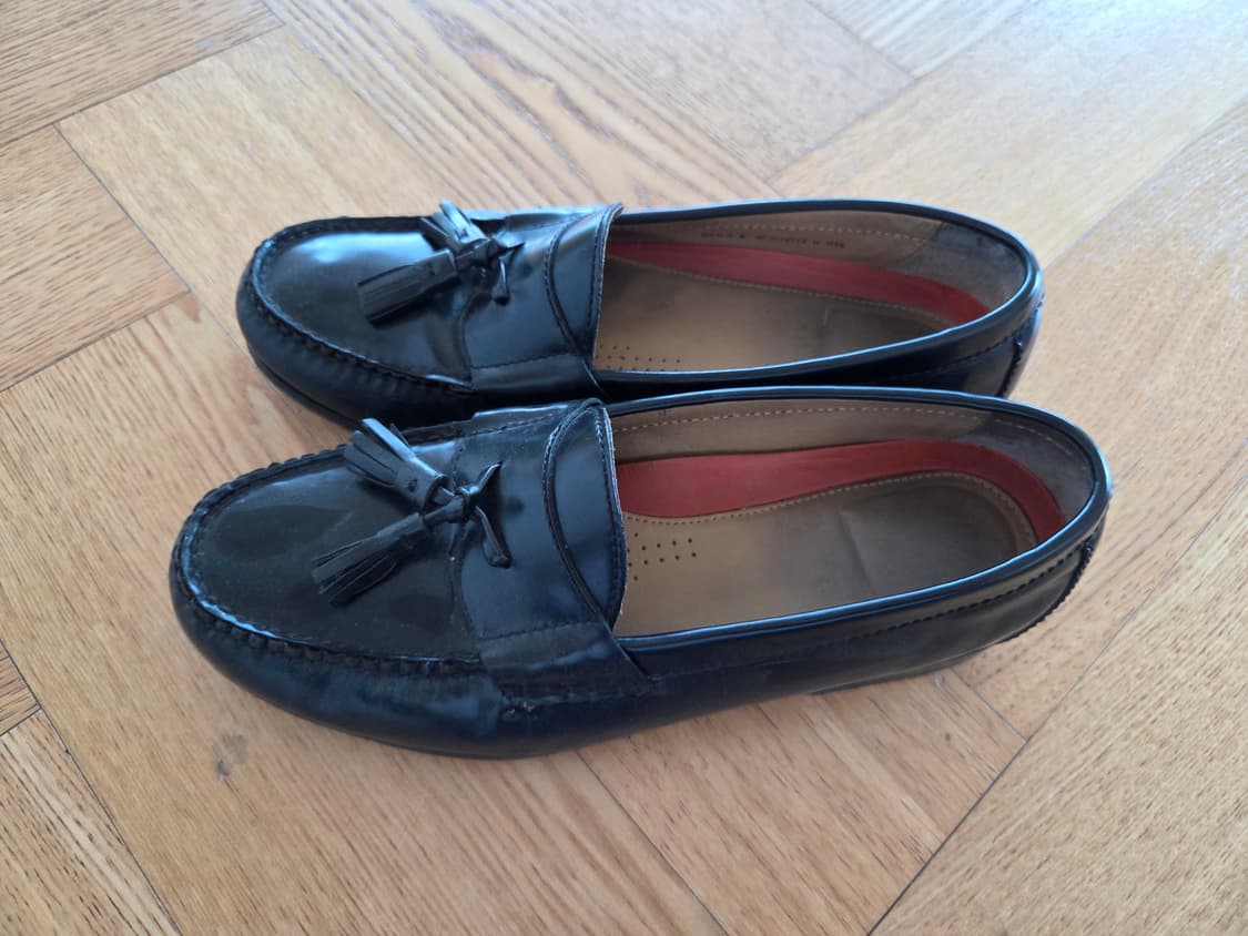 콜한 검정색 태슬 로퍼 260사이즈 상품이미지1