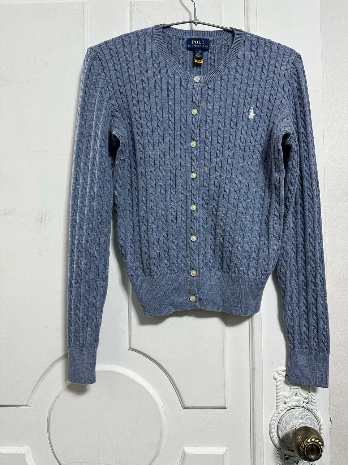 폴로 랄프로렌 꽈배기 니트 가디건 상품이미지1