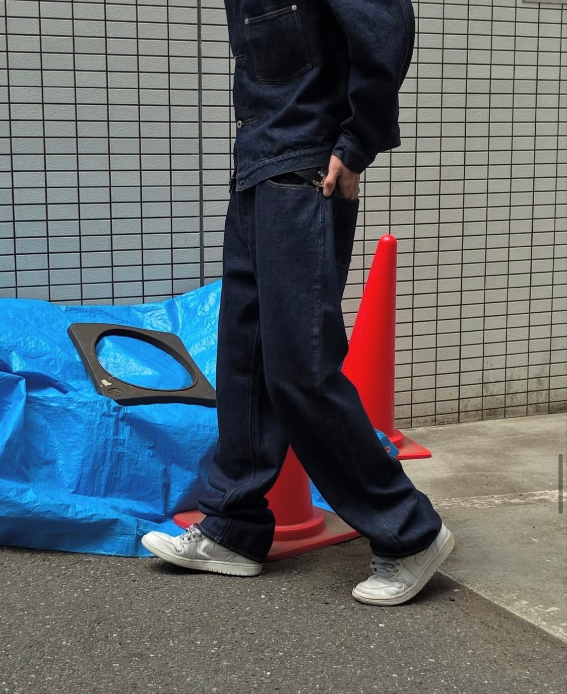 ents. 25SS Silk Selvage Denim pants (5) 상품이미지10