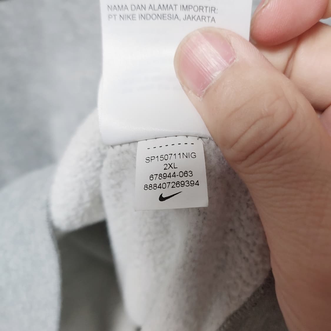 [2XL] 나이키 기모 후드티 상품이미지6