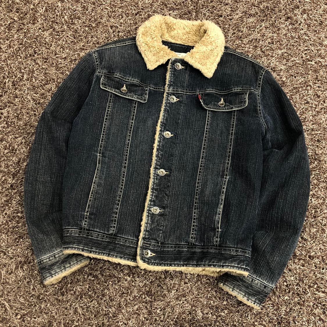 리바이스 양털 셰르파 데님 자켓 상품이미지1