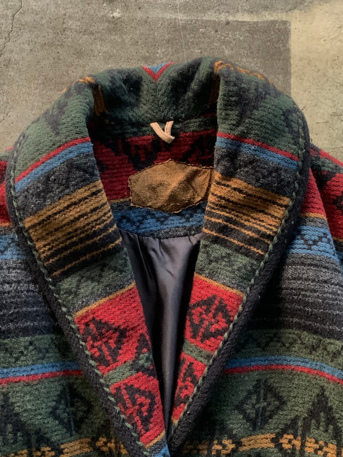 80s 울리치 네이티브 울 블랭킷 자켓 상품이미지2