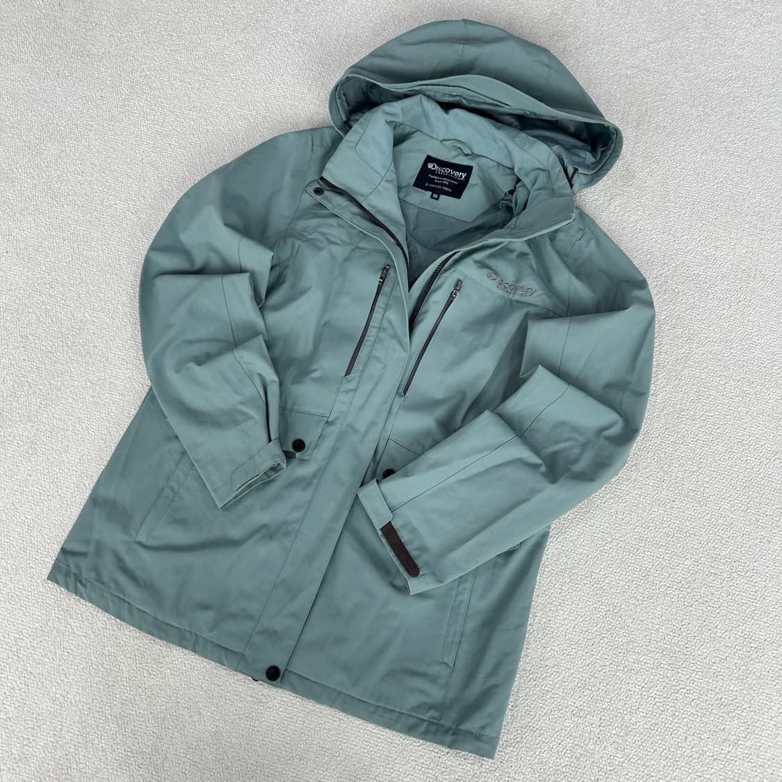 디스커버리 익스페디션 후드 자켓 민트 L 상품이미지1