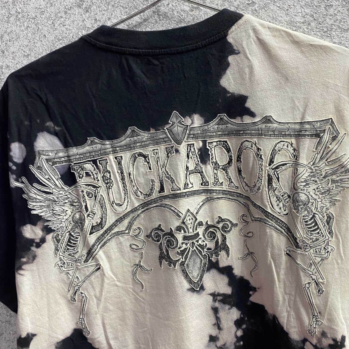 버커루 30수 아트웍 제트블랙 반팔 티셔츠 B4614 상품이미지5