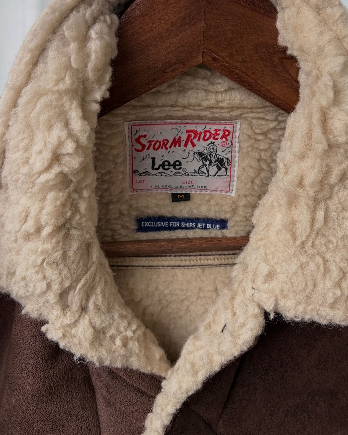 [M]Lee 스톰라이더 스웨이드 쉐르파 자켓 상품이미지9