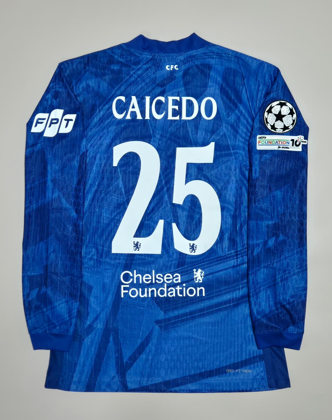 25-26 첼시 홈킷 카이세도 긴팔 어센틱 유니폼 XL사이즈 상품이미지1