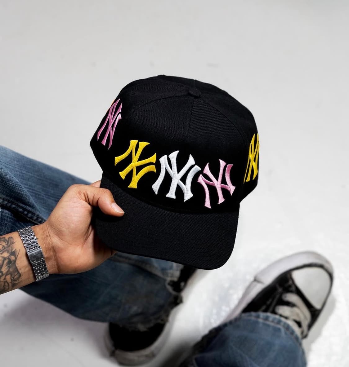 FELICITY WORLDWIDE 뉴욕 양키스 스냅백 모자 상품이미지1