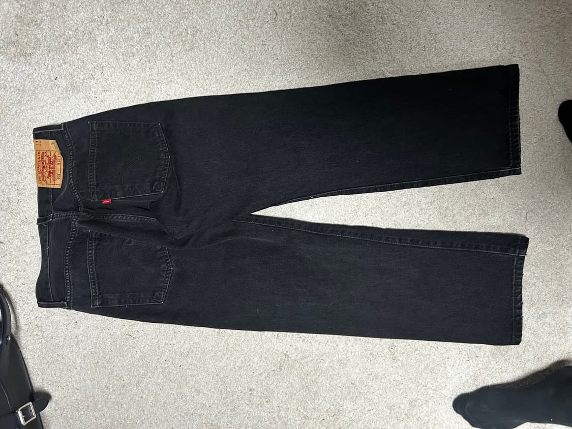 리바이스501 흑청 32/30 판매 상품이미지2