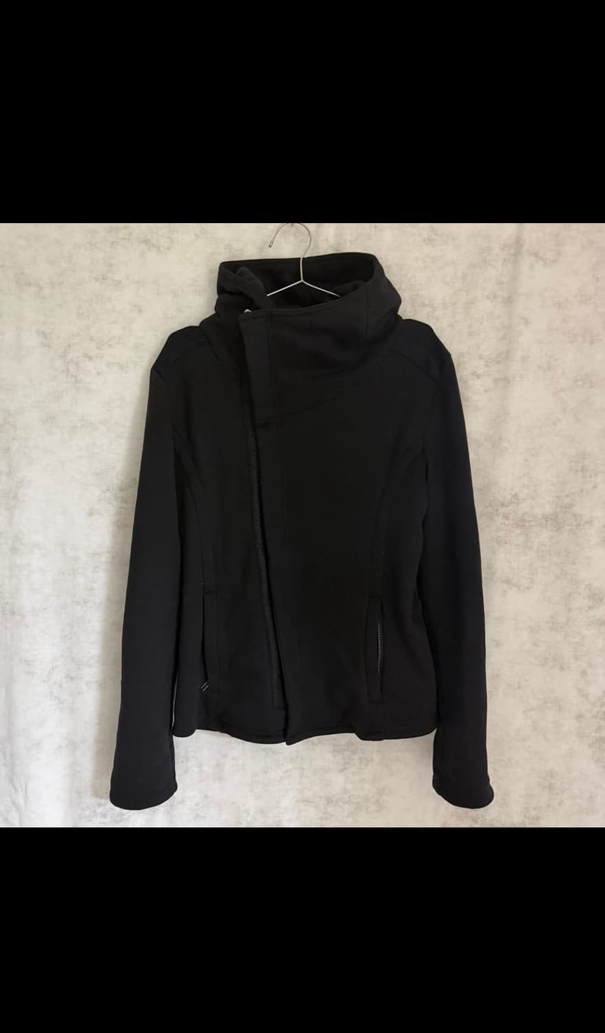 Vintage 하이넥 사선 자켓 상품이미지1