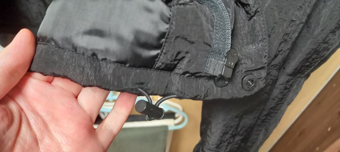 에잇세컨즈 포켓 경량패딩 블랙 XL 상품이미지6