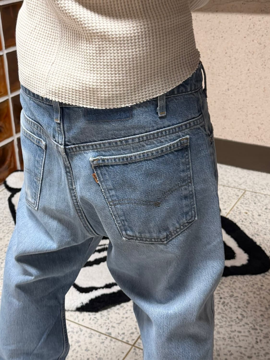 MADE IN USA 🇺🇸 90's 리바이스 517 부츠컷 오렌지탭 상품이미지9