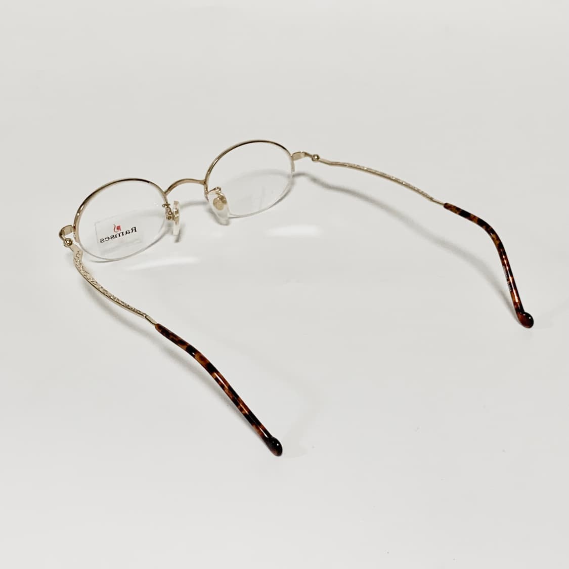 989 데드스탁 빈티지 메탈 안경테 라운드 골드 스몰사이즈 픽키 상품이미지5