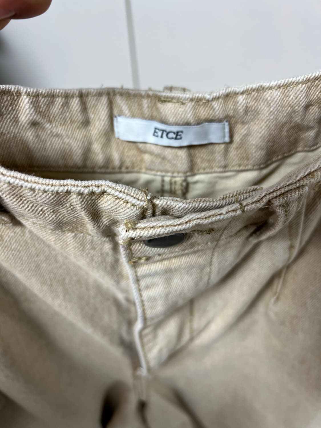Etce 버뮤다 팬츠 베이지 상품이미지3