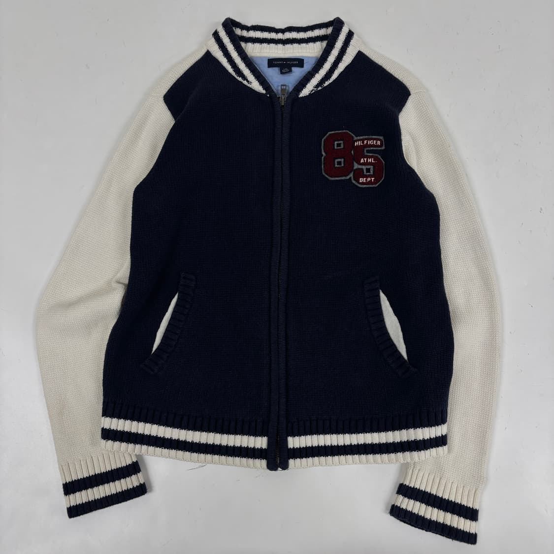 타미힐피거 니트 집업 상품이미지3