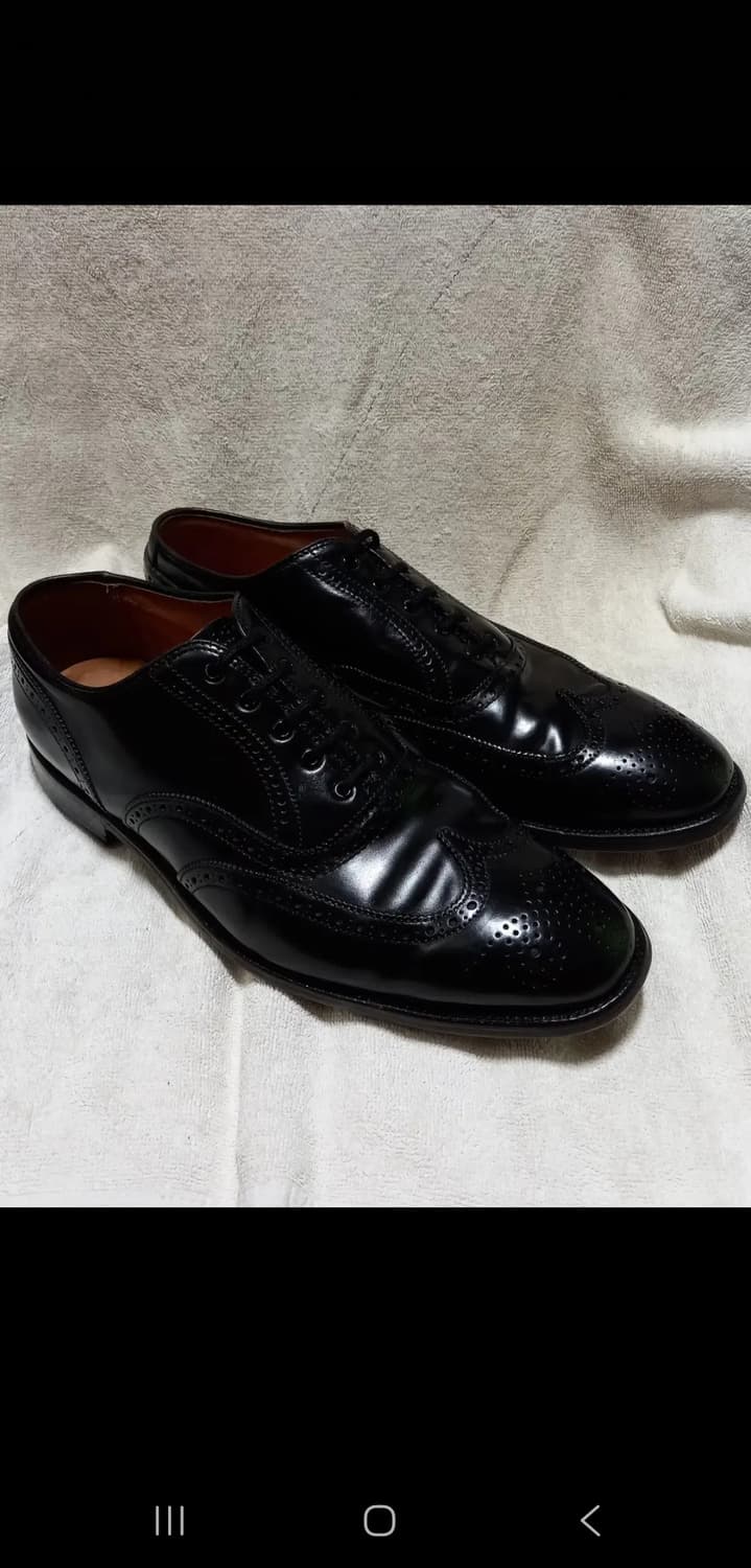 [판매] alden 9741 알든 9741 쉘 코도반 윙팁 발모랄 9 E 상품이미지1