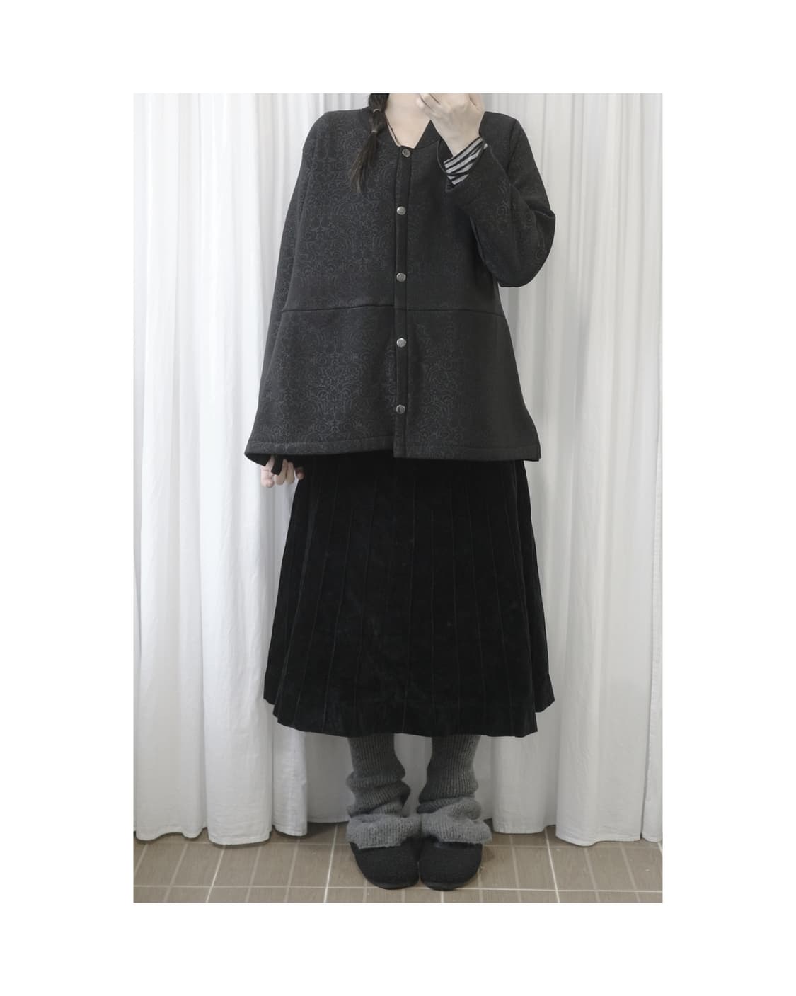 Embossed Neoprene Jacket  상품이미지1