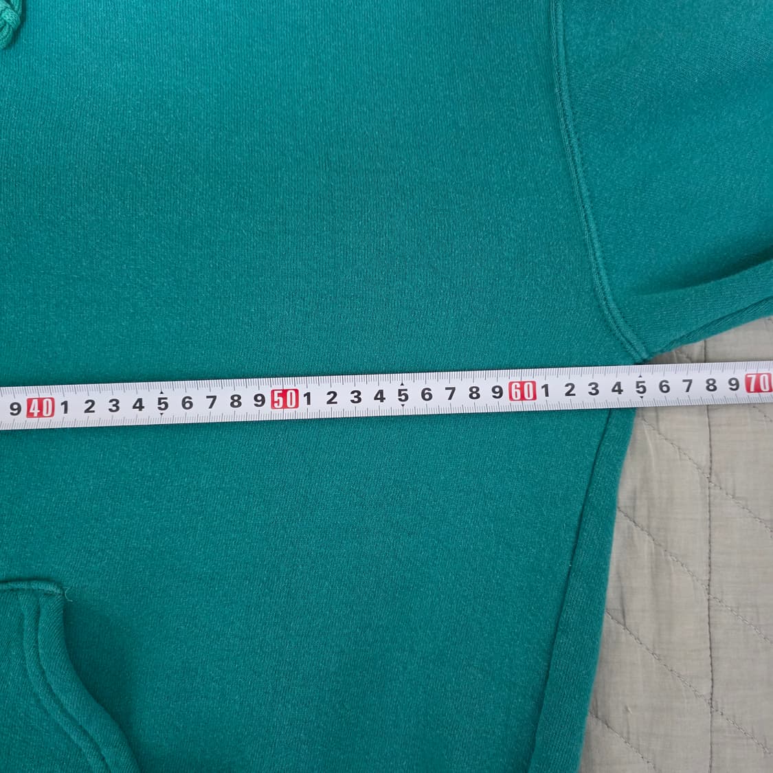 [XXL] 90s 빈티지 러셀 애슬레틱 틸그린 후드집업 ver. 굿컨디션 상품이미지6